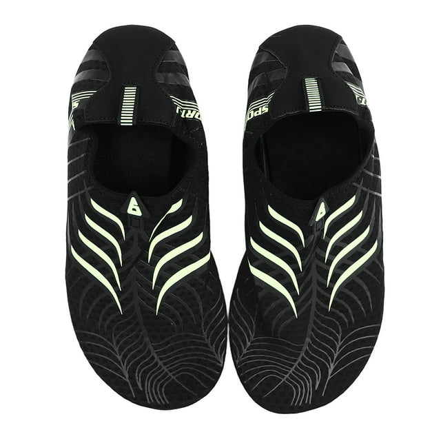 Zapatos De Agua, 1 Parte De Diseño De Malla Calcetines De Agua De Goma A Prueba De Resbalones De Secado Rápido Para Hombres