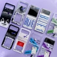 thumbnail image 3 of Funda De Teléfono Threebase BTSS-7 V LAYOVER Tae Hyung Para Samsung Galaxy Zflip 5 3 4 Antigolpes A Prueba De Caídas, 3 of 4