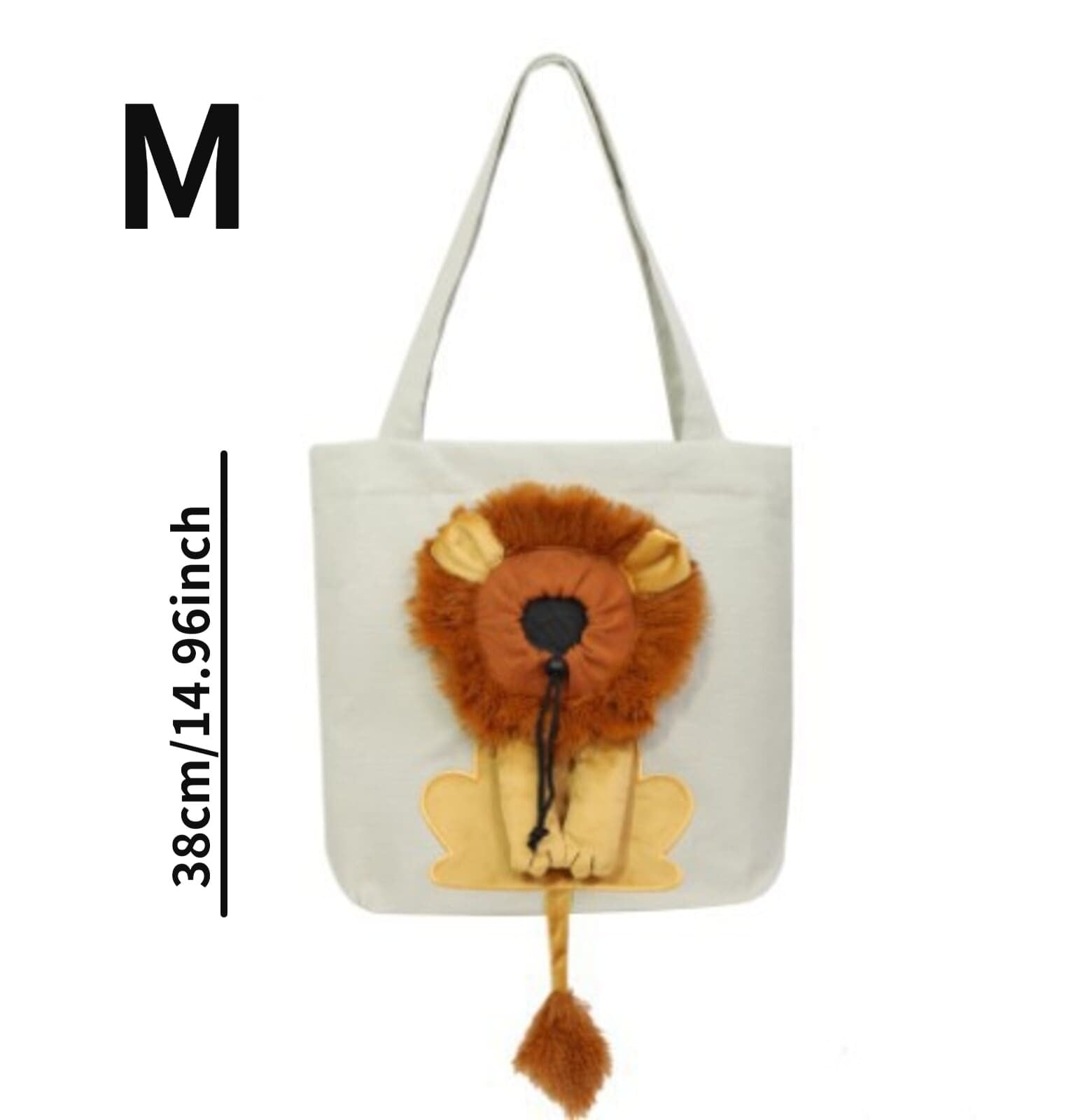 Canvas Pet Backpack Fashion Cartoon Cat Design Comfortable Shoulder Tote Bag for Small Animals Travel and Outdoor Adventures