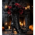 thumbnail image 5 of Witch Boot Vase for Halloween Decor, Gothic Witch Boot Vase, Printed Halloween Centerpiece Decorative Flower, for Fireplace Table Home Party, Artificial Floral Display Resin, 5 of 6