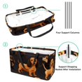 thumbnail image 4 of Dachshund Premium Oxford Cloth Shopping Bags: Reusable, Foldable, and Spacious - Ideal Laundry Basket, Picnic Basket, and Laundry Bag, 4 of 7
