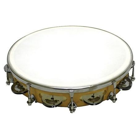 Rhythm Band Tunable Tambourine 9 Pair Jingles Rb930Fj