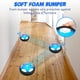 thumbnail image 3 of Juguetes para niños Juego de pelota de fútbol de hockey flotante con portería, pelota de fútbol de aire flotante recargable con luz LED y parachoques de espuma, juegos deportivos para interiores y ext Namotu CZYD-ZC59-2, 3 of 6