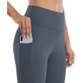 thumbnail image 2 of Women's Thermal Fleece Lined Leggings High Waisted Winter Yoga Pants with Pockets, 2 of 6