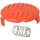 thumbnail image 5 of Rawiri 4 tapas de carrete + 4 resortes accesorios de repuesto compatibles con cortadoras de hilo BLACK+DECKER RC-100-P, 5 of 5