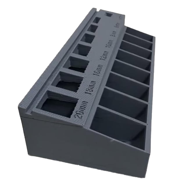 Hudfg Screw Organizers And Storage Bins Plastic Hardware Organizer Box With Compartment Bolt Organizer Plastic Divided Storage Containers For Garage Tools Nails
