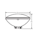thumbnail image 2 of GE 23863 499w PAR56 G53 20a Reflector Flood Quartzline Airport Airfield bulb, 2 of 5