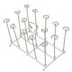 thumbnail image 3 of Soporte para brochetas de freidora Rejilla vertical de acero inoxidable con brochetas Rejilla para brochetas de freidora de cocina resistente al calor Cuadrada, 3 of 10