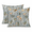 Crayon Shells-12x20 Inch (With Inserts), variant on Decorative Throw Pillows Pebble Blue 18x18 Inch (With Inserts) 2 Count
