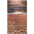 thumbnail image 2 of Drought Land under Cloudy Sky - African Landscape Canvas Art Print, 2 of 3