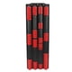 thumbnail image 1 of 80 Piece Heavy Duty Socket Organizer Portable Socket Holders Racks 1/2inch X 24 Clips 3/8inch X 30 Clips 1/4inch X 26 Clips Red, 1 of 5