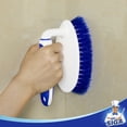 thumbnail image 3 of MR.SIGA heavy duty scrub brush with comfortable grip, handle cleaning brush for bathroom, shower, sink, floor, 2-pack, 3 of 7