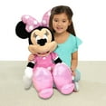 thumbnail image 2 of Disney Junior Mickey Mouse Jumbo 25-inch Plush Minnie Mouse, Officially Licensed Kids Toys for Ages 2 Up, Gifts and Presents, 2 of 7