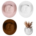 thumbnail image 3 of DVKOVI Cowgirl Hat Vase Western Themed Hat Hanging Wall Indoor Planter Vases Flower Pot for Living Room Home Decor One Size, 3 of 7
