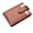 Brown, variant on zttd retro thin wallet quality men's business short one-fold leather card case wallet a