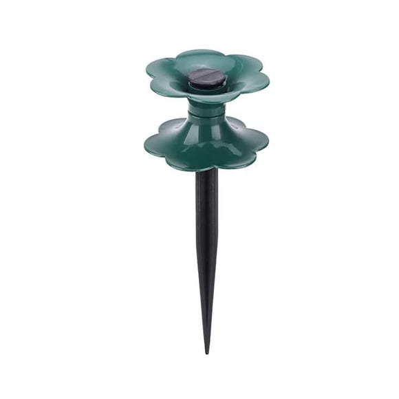 Plant Stands Outdoor,Outdoor Plant Stands Garden Hose Guide, Flower Shaped Water Hose Spike Stand with Stake, Garden Plant for Outdoor Lawns Yards, Green, Outdoor Plant Stand
