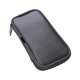 thumbnail image 3 of Bolsa para brochas de maquillaje, bolso de mano para maquillaje, bolsa de transporte de cuero PU, estuche para brochas de maquillaje Negro, 3 of 9