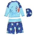 thumbnail image 2 of MuXiKeJi Clothes Kid Swimsuit Drawstring Swimwear Set Boys 2 Piece Swimsuit Vacation Toddler Bathing Suit Boy, 2 of 4