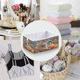 thumbnail image 4 of Foldable Fabric Storage Bin Home Cubes Clothing Organizer Bins Large Collapsible Box Basket for Home Organizer Birdhouse and Colorful Birds, 4 of 7