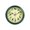 A002- Green, variant on Living Room Wall Clock Decorative Bird Pattern Analog Clock for Home Kitchen Bedroom Office Rustic Wood Frame Round Wall Decor Holiday Gift for Nature Lovers 10 Inch Single Pack