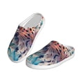thumbnail image 2 of Lsque Vibrant Leopard In Flowers Pattern Womens Comfort Cotton on Scuff With Memory Foam and Anti-skid Sole Slipper-44/45, 2 of 7