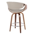 thumbnail image 4 of Symphony Counter Stools for Kitchen Counter in Faux Leather, Counter Height Chairs, Bar Stools Set of 2, Counter Height Chairs, Bar Stools For Kitchen Island, 4 of 10