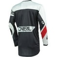 thumbnail image 2 of Oneal 2021 Youth Element Racewear Offroad Jersey - Black/White E002-1, 2 of 2