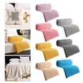 thumbnail image 2 of Winter Warm Blanket Plushie Plaids Microfiber Blankets Soft Fleece Sofa Cover, 2 of 18