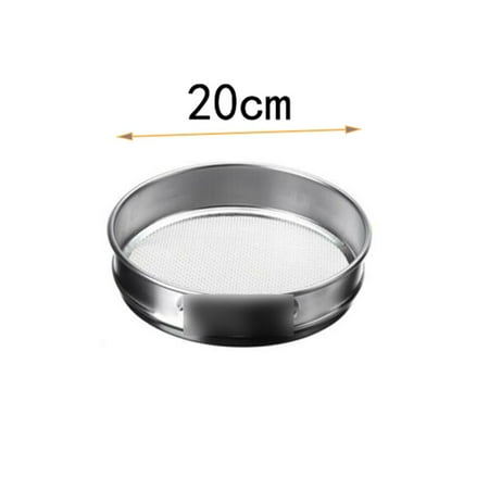 

10/20/30/40mm Test Sieve 304 Stainless Steel Chrome Mesh Sieve Standard Laboratory Sieve For Inspection Testing Supplies