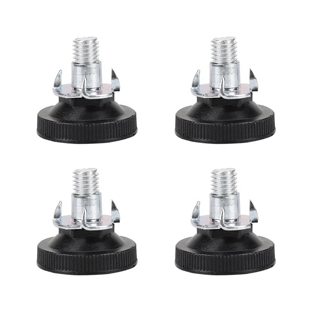 Ofertas Únicas 4pcs M10 x 20 x 37mm Tornillo en Pies Niveladores de Muebles Protector de Piso Antideslizante Ajustable