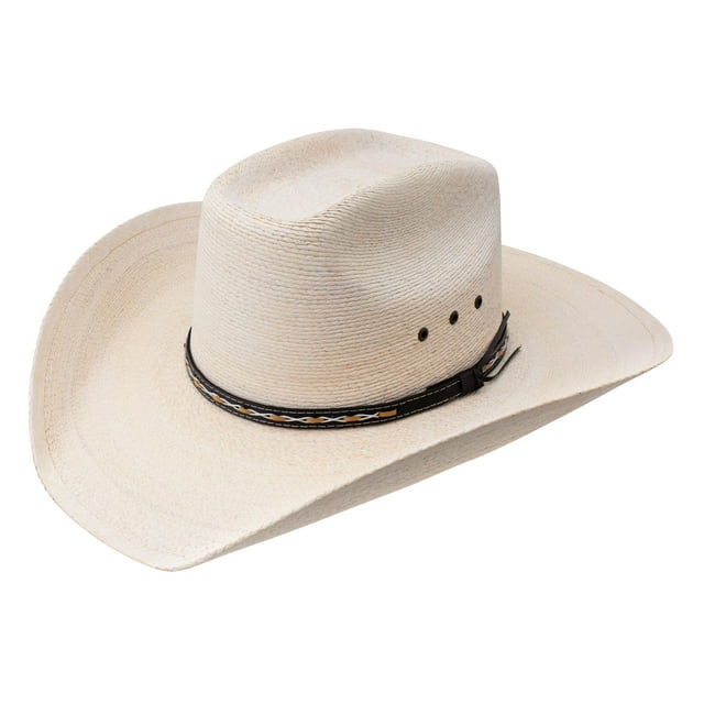 Sombrero de vaquero Stetson SSSQRE-7940, palma de 4 cm, ala de 11,5 cm, corona