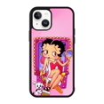 thumbnail image 1 of Betty Boop and Dog iPhone 15 Case BLN4119,iPhone 16, 1 of 3
