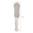 thumbnail image 2 of Stainless Steel Foot Scraper Metal Foot File Double Sided Foot File Callus Remover Professional Foot, 2 of 5