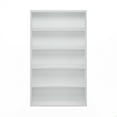 thumbnail image 4 of Furinno Pasir 5-Tier Open Shelf Bookcase, Bookshelf, 31.5 Inch Wide, White, 4 of 6