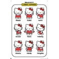 thumbnail image 4 of Hello Kitty - Current Happiness Wall Poster with Pushpins, 22.375" x 34", 4 of 6