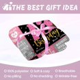 thumbnail image 6 of 13 Year Old Girl Birthday Gifts,Teenage Girls 13th Birthday Gifts Throw Blanket 50" x 60",Happy 13th Birthday Decorations Blanket for Girls,Birthday Gifts for 13 Year Old Girl Daughter Bestie Sister, 6 of 6