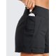 thumbnail image 5 of Shorts CRZ YOGA para mujer, ligeros, tiro medio, bolsillos con cierre de 10 cm, 5 of 6