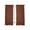 Brown, variant on Vintage Brown Curtains 72 Inch Length,Sheer Curtains for Bedroom Living Room Window Farmhouse Retro Dark Solid Color Linen Texture Voile Drapes Kitchen Curtains Small Half Window 52"x72" 2 Panels
