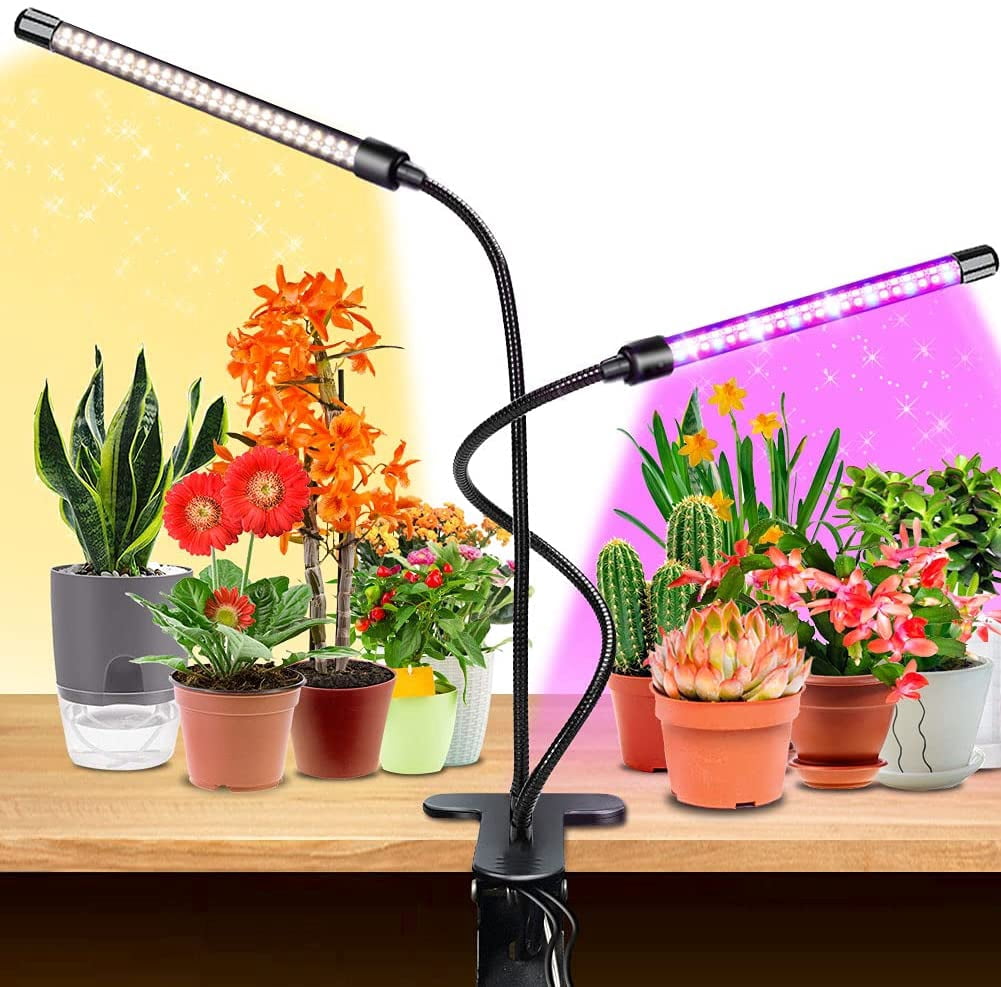 Lampe Plante Lampes De Culture Pour Plantes D'Intérieur - Spectre Complet - 72 Led - Minuterie 3-9-12H Lampes De Croissance Horticoles - 10