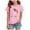 Pink, variant on Gubotare Toddler Girls Shirts Girls' Casual Short Sleeve T Shirts Kids' Loose Soft Tops (White,Size 9-10 Years)