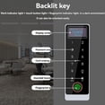 thumbnail image 5 of Controlador de Cerradura de Puerta Inteligente Tuya Wifi con Pantalla LCD, Control por Aplicación WiFi, Huella Dactilar, Tarjeta IC, NFC, IP67, Resistente Al Agua., 5 of 5