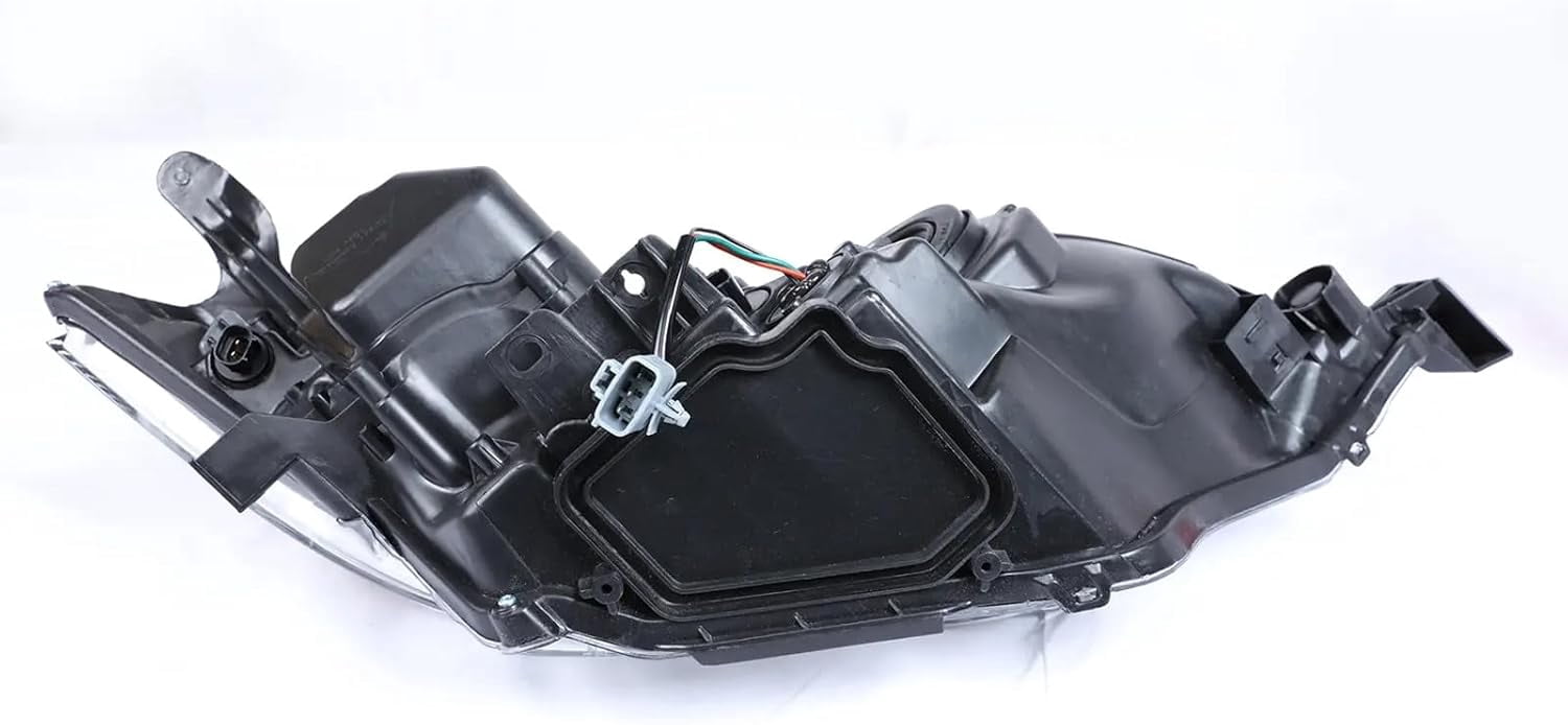 HOUGEET Headlights Assembly Fit for 2014 2015 2016 Toyota Corolla Base/CE/C/LE Eco/LE/L/S Plus/S/Special Edition Sedan 4-Door Headlamps Clear Lens (Driver Side)