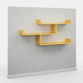 thumbnail image 5 of Ada Home Decor Furniture 47" 3 Tier Mustard Wilton Modern Wall Shelf, 5 of 7