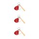 thumbnail image 1 of Ounissouiy Llavero de béisbol de 3 piezas, guante de murciélago, colgante para mochila, llavero, decoración del hogar, juguetes de fiesta, Type4 NO4, 1 of 6