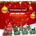 thumbnail image 3 of Adorno De Tren De Navidad De Madera Regalo De Decoración Artesanal De Navidad Para Niños Y Niñas Kearding HA037622-00, 3 of 6