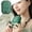 73#Green, variant on Wearable Neck Fan Portable USB Fan, 5 Speed Strong Airflow Waist Clip Desktop Hands Free Rechargeable Cooling Fan Quiet Lightweight Design, for Work Travel Hiking Running Outdoor Summer Use