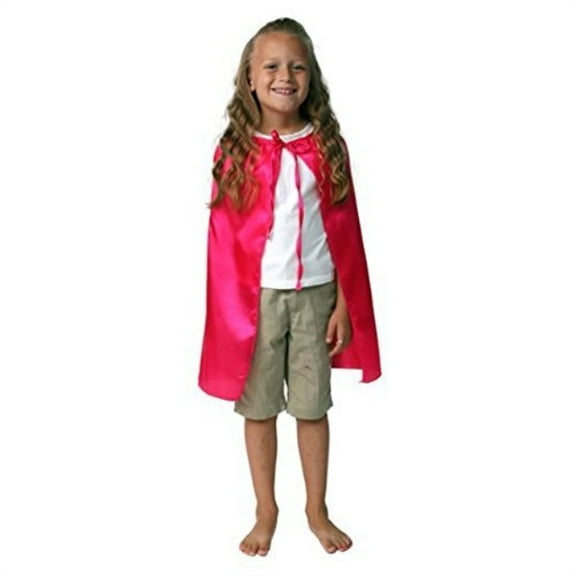 Making Believe Medium Purple 20" Satin Cape