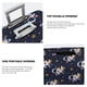 thumbnail image 3 of Balery Astronaut Surfing Funda de equipaje, fundas para maletas, elástica, lavable, protector de maletas, compatible con maletas de 18 a 32 pulgadas-Medium, 3 of 7