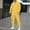 Yellow, variant on Mens Sweatsuits Sets 2 Piece Outfit Set Relaxed Fit Casual Long Sleeve Hoodie With Sweatpants Mens Loungewear Tracksuits Jogging Suit