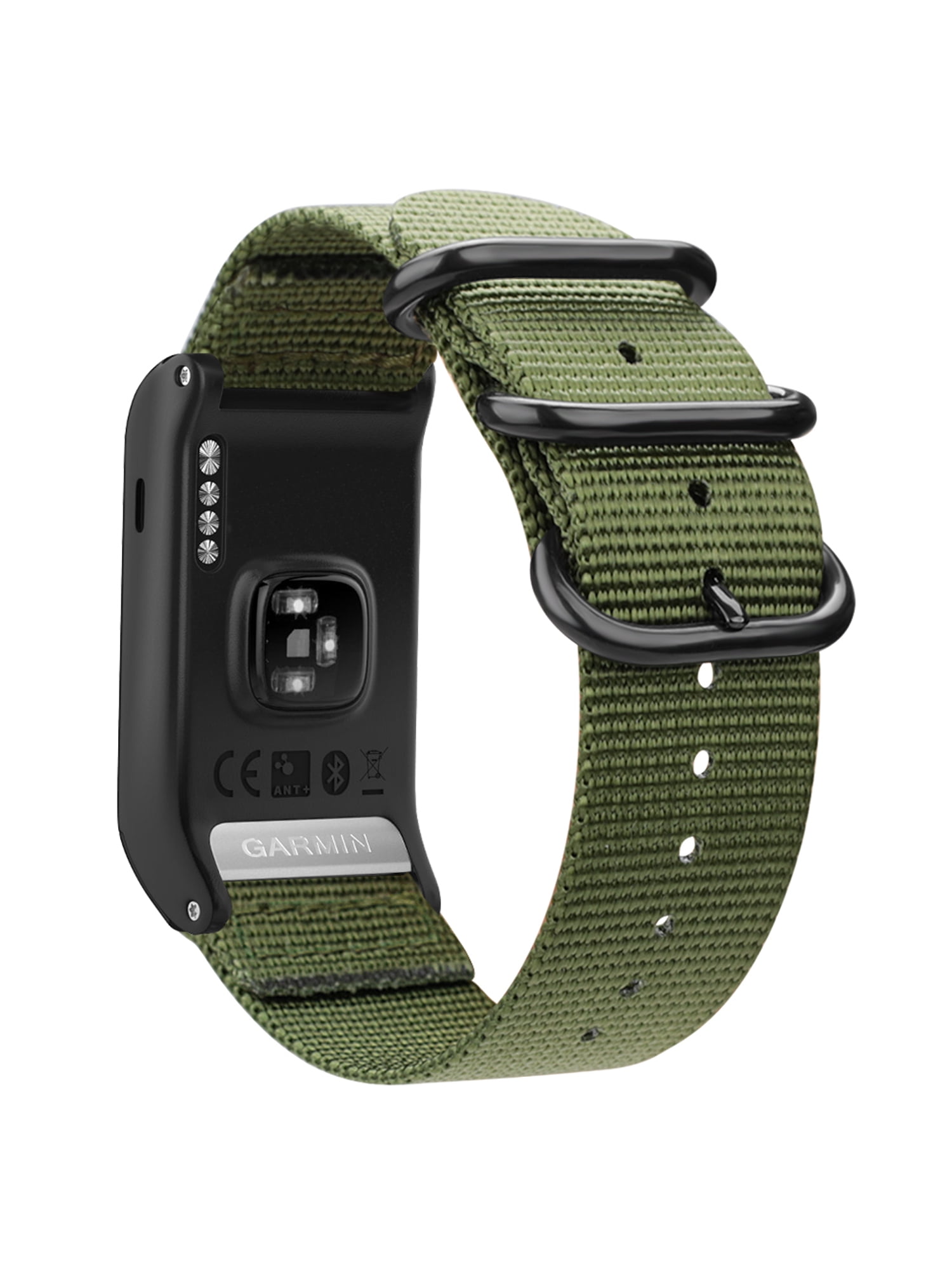 Fintie - For Garmin VIVOACTIVE HR Band, Fintie Soft Nylon Sport Straps Adjustable Replacement